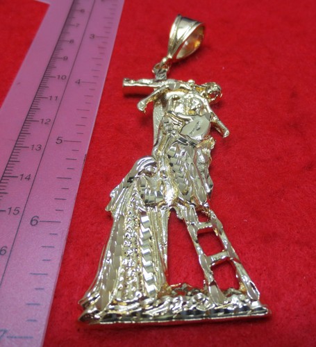 14kt gold plated - plated, christ
