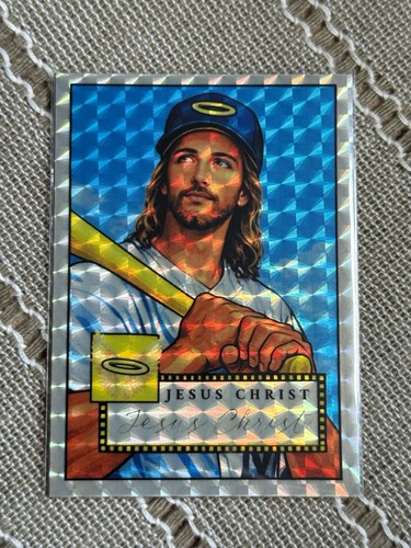 Jesus christ prizm refractor - jesus,